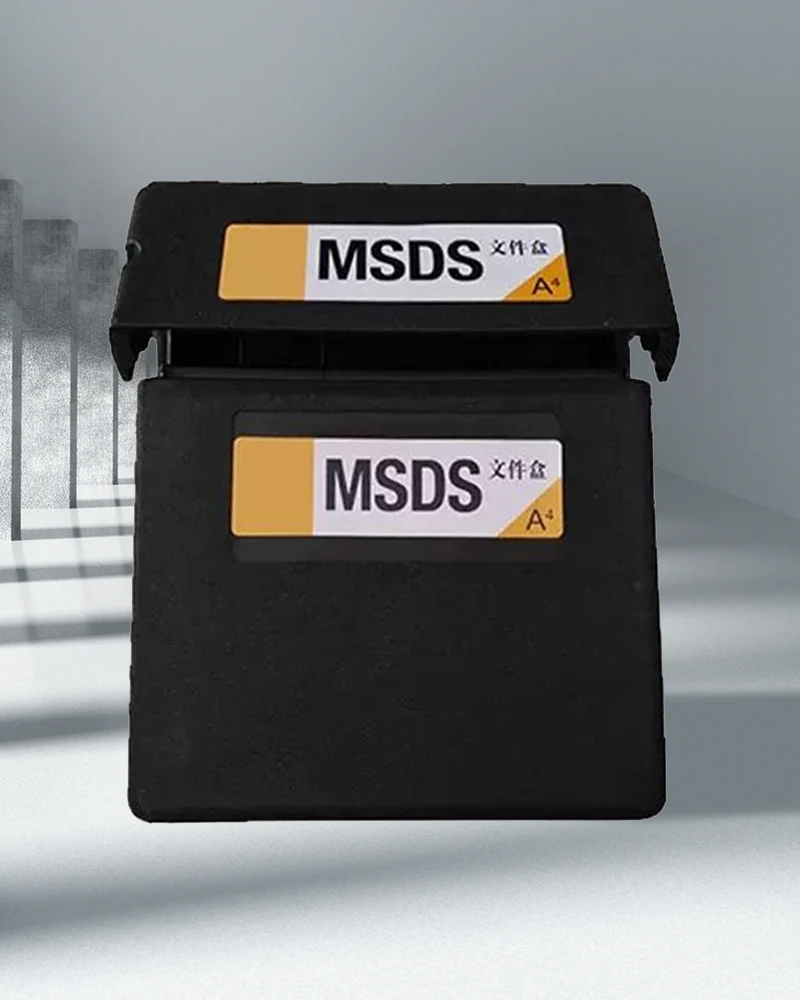 Safety Data Sheet Box