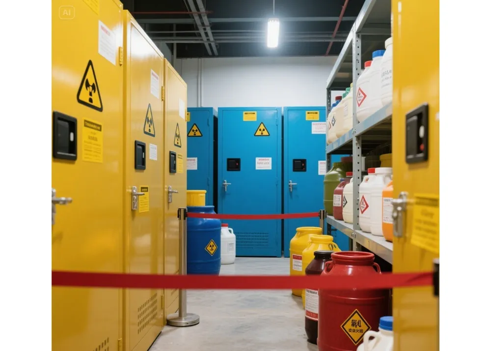 Keamanan Kimia: Nyegah Bebaya ing Papan Sampeyan Liwat Praktek Panyimpenan sing Aman