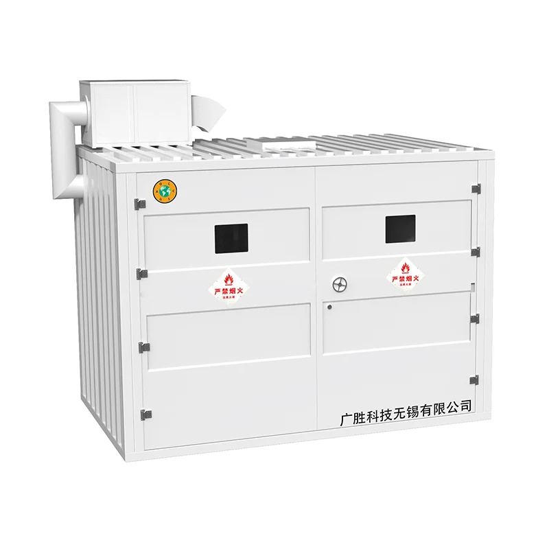 Shelving-jinis Outdoor Explosion-bukti Storage Container Warehouse